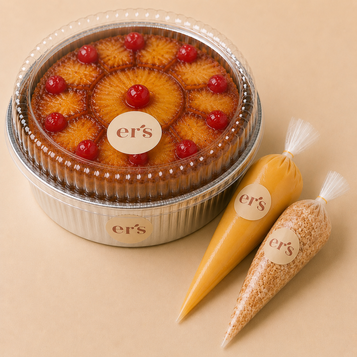 PINEAPPLE UPSIDE-DOWN CAKE