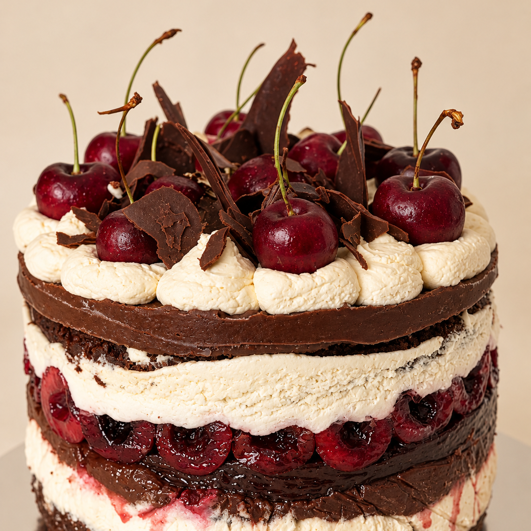 BLACK FOREST CAKE - Pickup only.