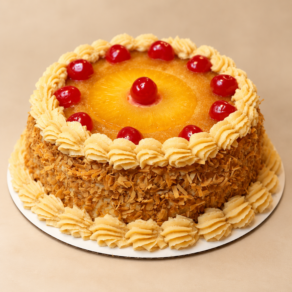 PINEAPPLE UPSIDE-DOWN CAKE